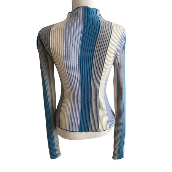 Love Whit Long Sleeve Stripe Sweater Size Small - Picture 6 of 7